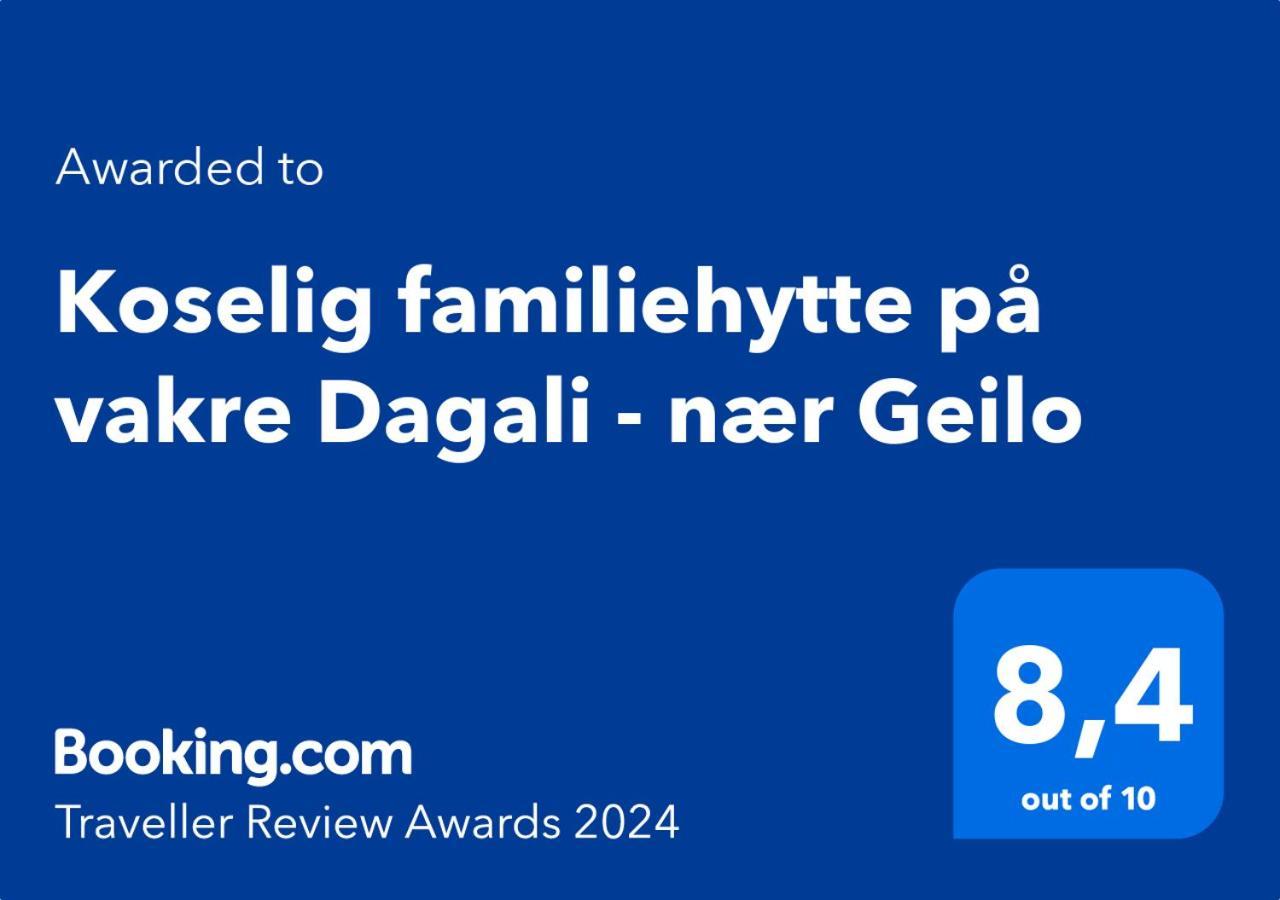 Koselig Familiehytte Pa Vakre Dagali - Naer Geilo Esterno foto
